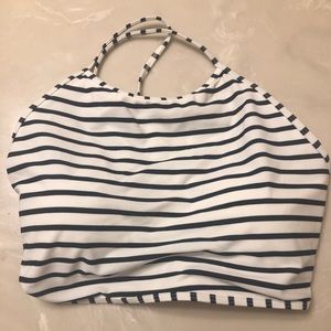 NWT Aerie High Neck Bikini Top